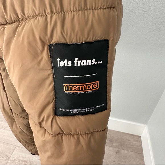 Urban Outfitters Brown Puffer Jacket with detachable hood - Picture 10 of 11